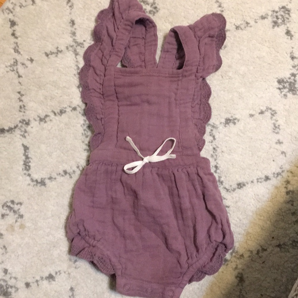 Jamie Kay | 1 year old romper Purple